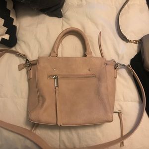 Free People blush satchel